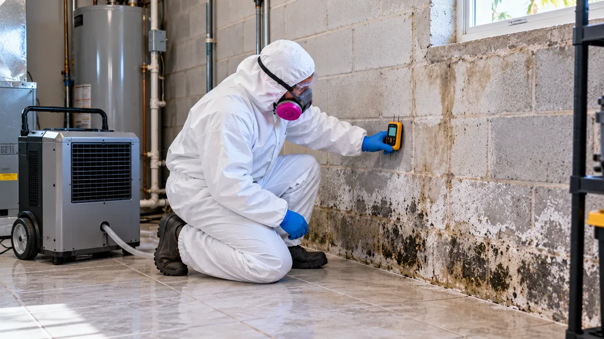 Basement Mold Removal in Lantana